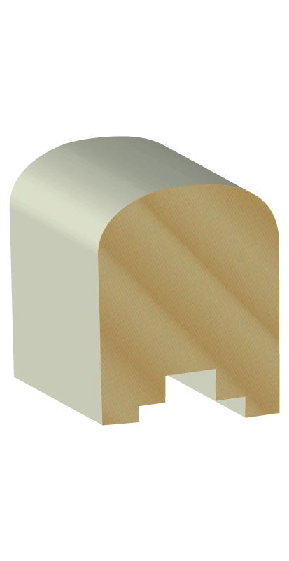 Handrail - Bread Loaf Rebated