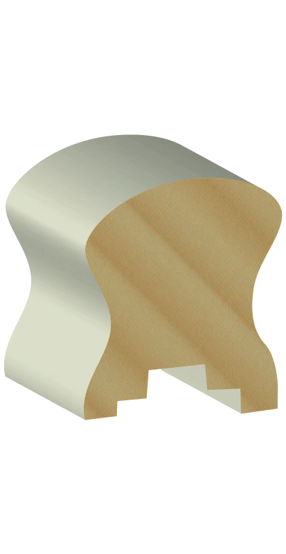 Handrail - Ladies Waist Rebated